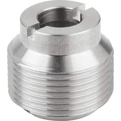 KIPP AUFNAHMEBUCHSE EDELSTAHL 1.4305 BLANK 