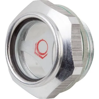Kipp Aluminium-Ölschauglas D=52, D1=G1 1/4