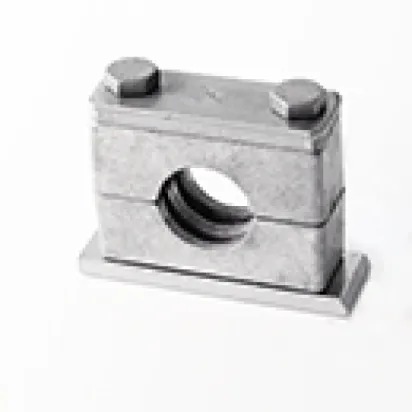 Stauff Komplettschelle Gr. 9, 144 mm Schwere Baureihe, Aluminium
