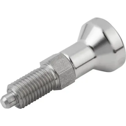 Kipp Arretierbolzen Gr. 4 Form A Arretierstift gehärtet Edelstahl