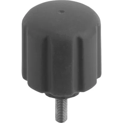 Kipp Spanngriff ergonomisch D1=50, M8x25 Edelstahl