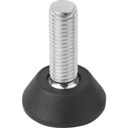Kipp Stellfuss rund D=30, M8x30