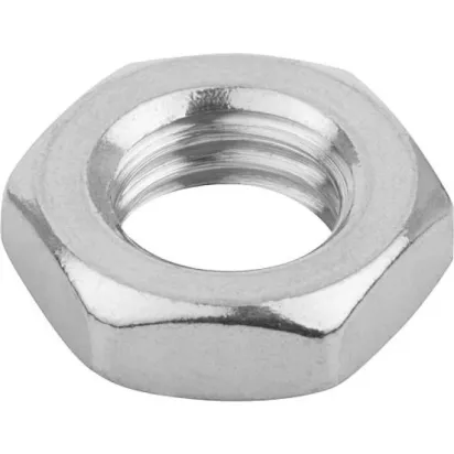 Kipp Sechskantmutter DIN439 Edelstahl M12x1,5 Linksgewinde, Edelstahl