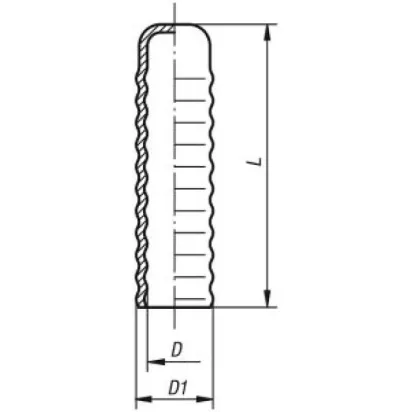 Norelem Plastikgriff L=80