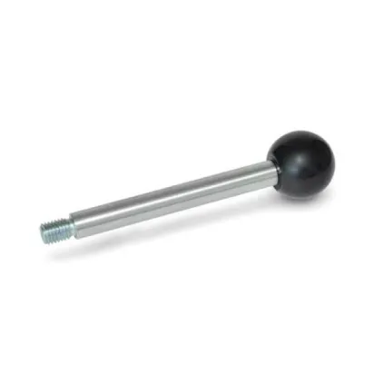 Ganter Griffstangen, Verzinkt, Blau Chromatiert GN310