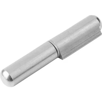 Kipp Scharnier schweissbar D=13, L=80 Edelstahlstift fest