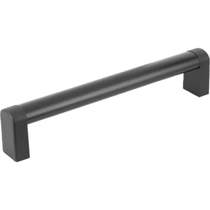 Kipp Rohrgriff, A=300 Griffsteg schwarz, Schenkel schwarz
