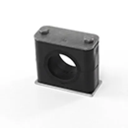 Stauff Komplettschelle Gr. 2, 12,7 mm Standard-Baureihe, Thermoplast. Elastomer