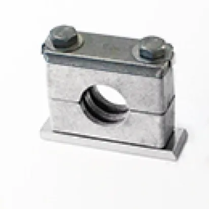 Stauff Komplettschelle Gr. 4, 30,5 mm Schwere Baureihe, Aluminium