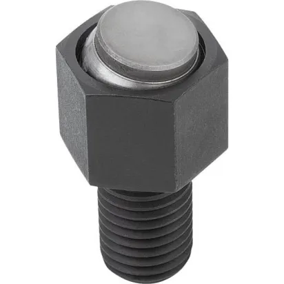 Kipp Pendelauflage Form E mit O-Ring D1=M20, L1=60