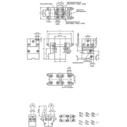 Norelem Parallelgreifer 120x45x81 Aluminium