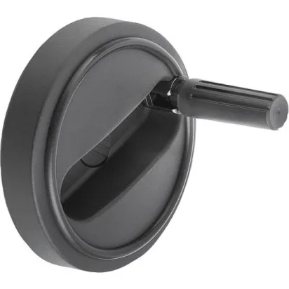 Kipp Novo.Grip Handrad Sicherheitszyl. Griff Gr. 2, D1=100, D=12h7