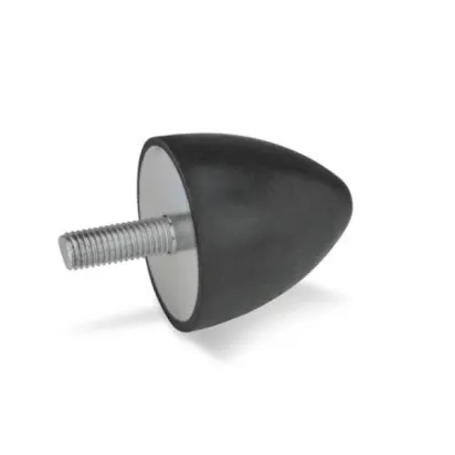 Ganter Anschlagpuffer GN453, Edelstahl, mit Schraube