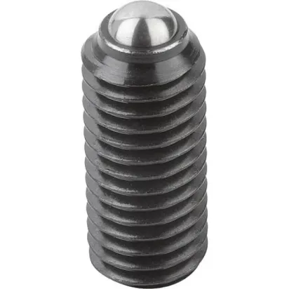 KIPP D=M24 FEDERNDES DRUCKSTÜCK VERSTÄRKTE FEDERKRAFT