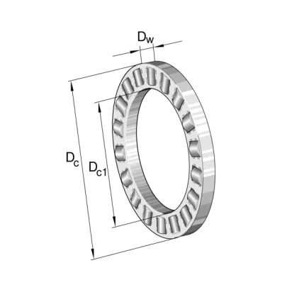 K81103 INA Axial-Zylinderrollenkranz