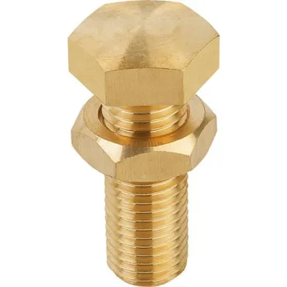 KIPP AUFLAGEBOLZEN MESSING BLANK