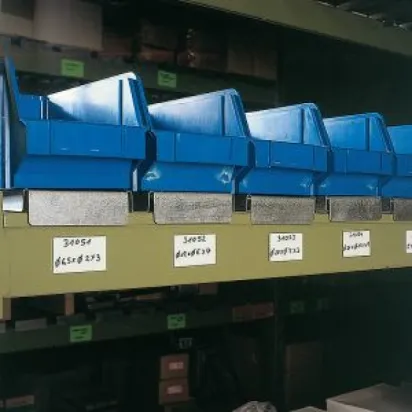 Norelem Magnetschild, weiss, LxB=80x30