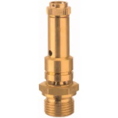 Riegler Sicherheitsventil DN 8, Messing, G1/2 Ansprechdruck 4,8 bar
