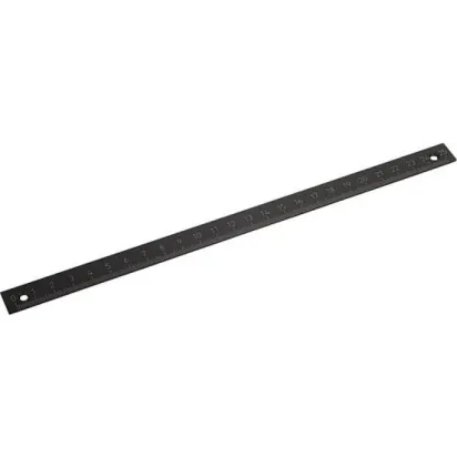 Kipp Massstab Aluminium horizontal mit Bohrungen, L=1000mm