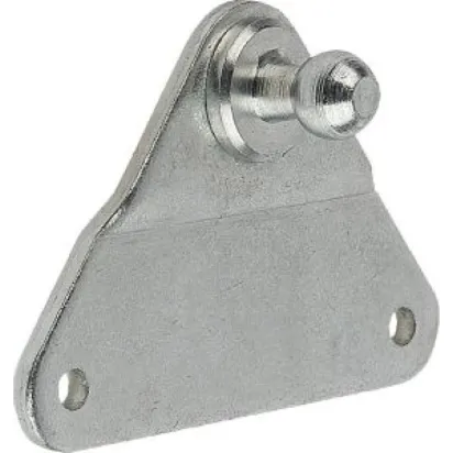 Norelem Seitenbeschlag, Form A Stahl D=10