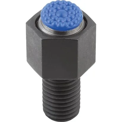 Kipp Pendelauflage Form P mit O-Ring D1=M12, L1=20