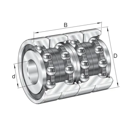 ZKLN1747 INA Axial-Schrägkugellager