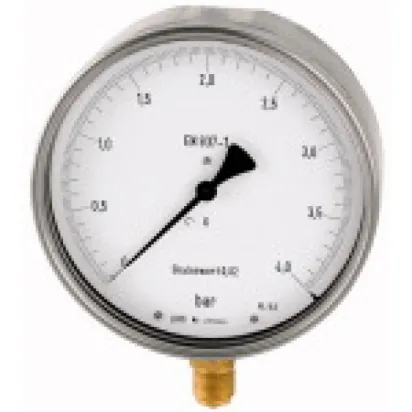 Riegler Feinmessmanometer G1/2 radial unten