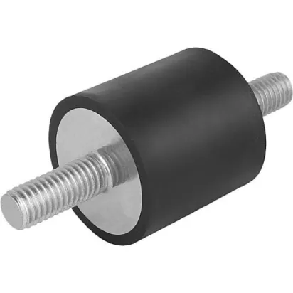 Kipp Gummi-Metall-Puffer Typ A D=75, H=40