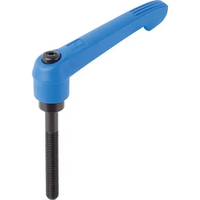 Kipp Klemmhebel Gr. 4 M12x60 Griffhebel verkehrsblau