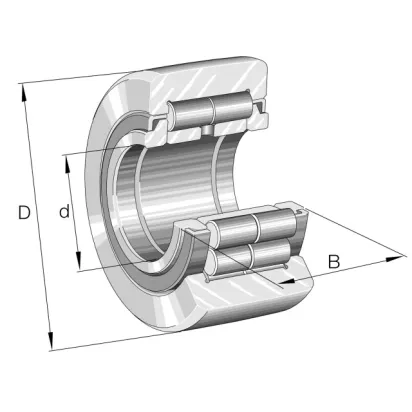 NUTR50110 INA Stützrolle
