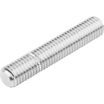 Kipp Gewindestift M5x30 Edelstahl mit Einschraub-Stopp