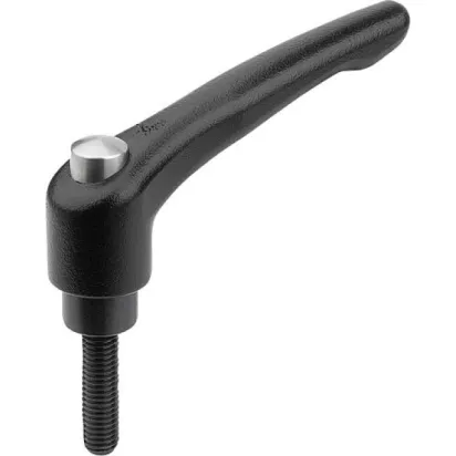 KIPP M08X20 KLEMMHEBEL MIT SCHUTZKAPPE GR. 3