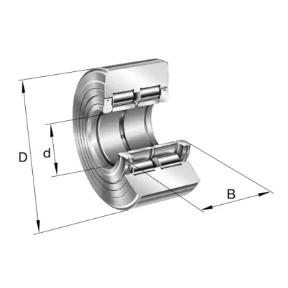 NNTR80X200X90 INA Stützrolle