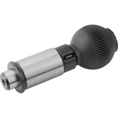 Kipp Präzisions-Arretierbolzen D=10 zyl. Aufnahme, Typ B