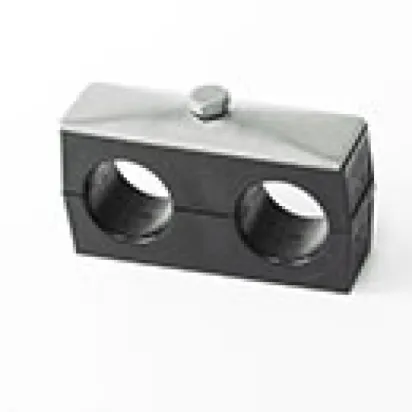 Stauff Komplettschelle Gr. 4, 26,9/14,9 mm Doppel-Baureihe, Polyamid