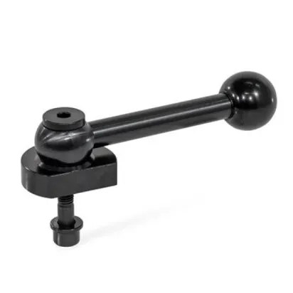 Ganter Spiralexzenter, Stahl, Spannung radial, Schraube von der Rückseite GN918 GVB-L