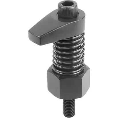 Kipp Spannhaken mit Bund M12