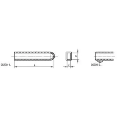 Norelem Plastikgriff L=90