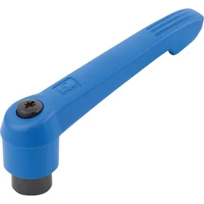 Kipp Klemmhebel Gr. 2 M8 Griffhebel verkehrsblau