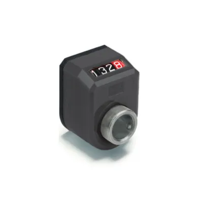Ganter Stellungsanzeiger, Hohlwelle Edelstahl, digitale Anzeige, mechanisches Zählwerk GN954.2 AN-L-SG