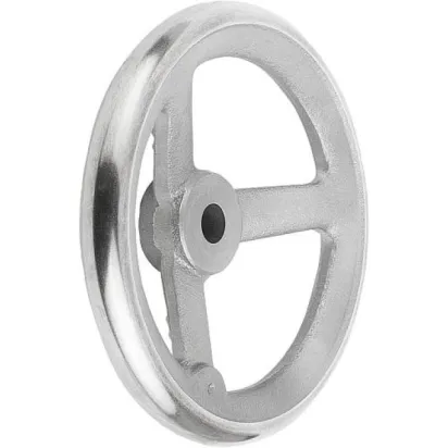 Kipp Handrad DIN950, GG ohne Griff ohne Nut, D1=500, D2=34