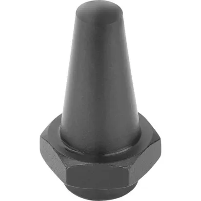Kipp Auflagebolzen mit Positionierzapfen Form B, D=M6, h1=25