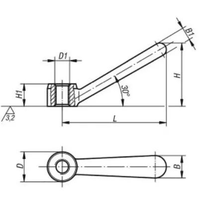 Norelem Spannmutter M20