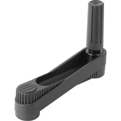 Kipp Novo.Grip Handkurbel zylindrischer Griff drehbar Gr. 2, A=100, D=10h7