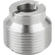 KIPP AUFNAHMEBUCHSE EDELSTAHL 1.4305 BLANK 