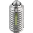 KIPP D=M10 FEDERNDES DRUCKSTÜCK STANDARD
