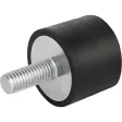 Kipp Gummi-Metall-Puffer Typ DS D=30, H=28,5