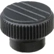 Kipp Novo.Grip Rändelknopf Gr. 0 M5 Edelstahl