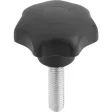 Kipp Sterngriff D1=40 M10x40 Form L