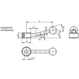 KIPP SPANNHEBEL FLACH GR. 1